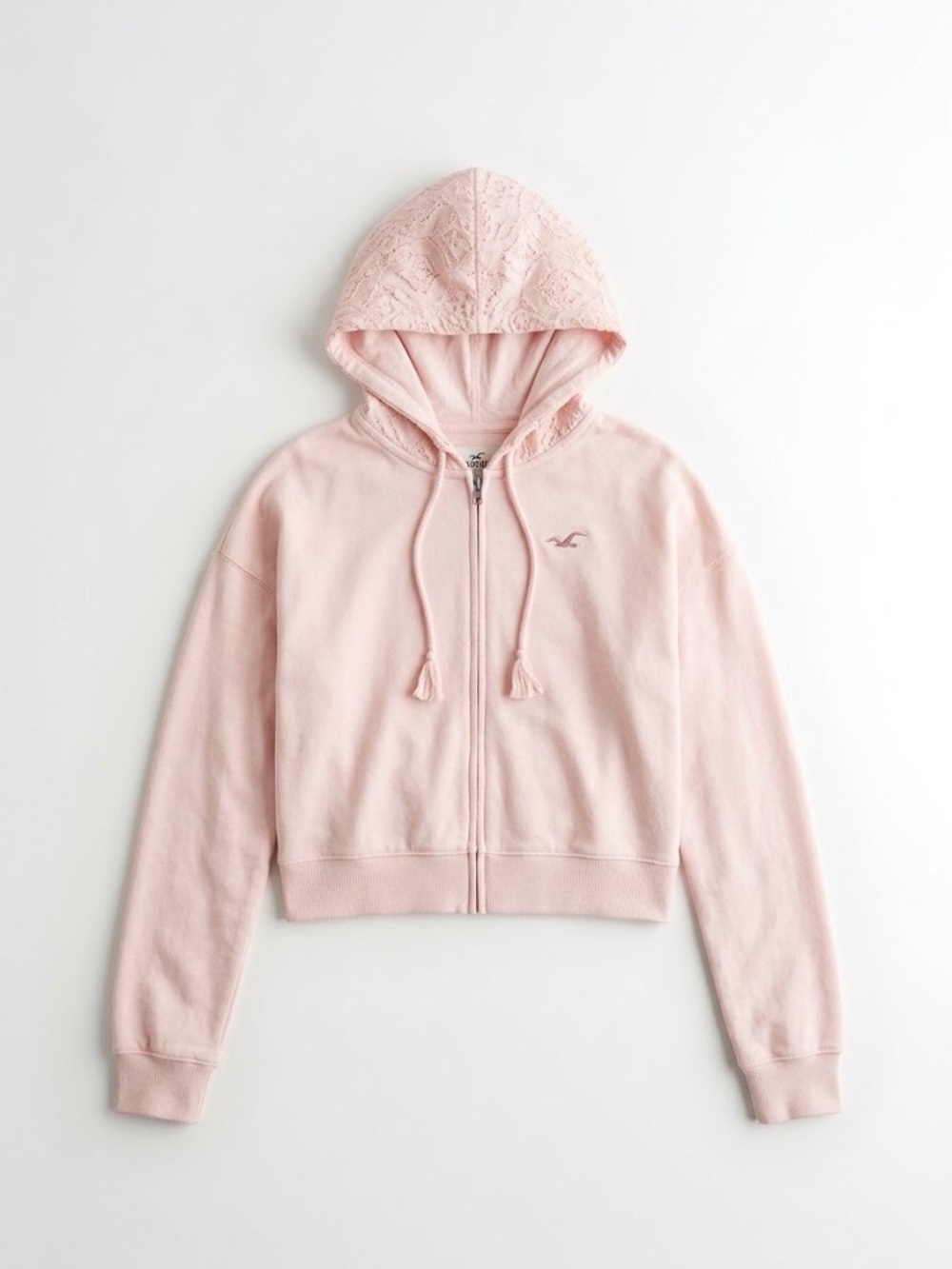 Women's Pink Zip Hoodie